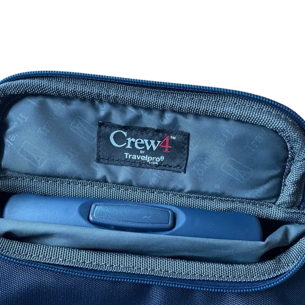 Crew4 by Travelpro Navy Blue Carry-On w/ Wheels - Picture 7 of 16